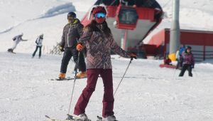 Erciyes'i ilk hafta sonunda 30 bin kişi ziyaret etti