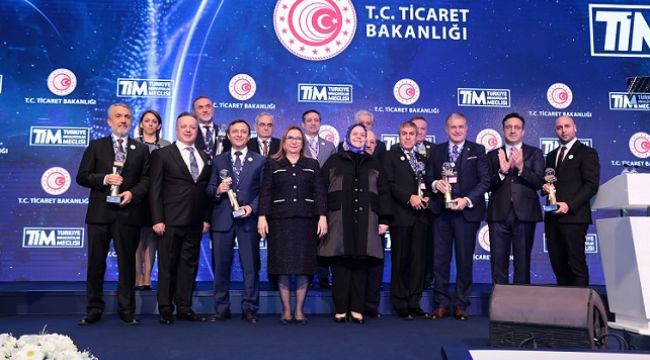 Mehmet Aygün İhracat Şampiyonları arasında zirvede