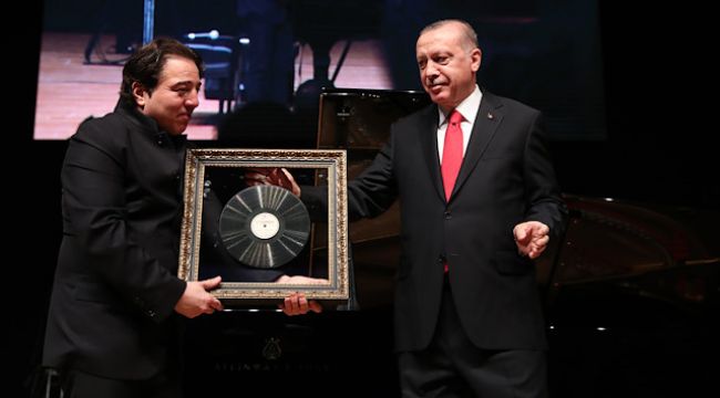 Cumhurbaşkanı Erdoğan, Fazıl Say'ın Konserine Katıldı