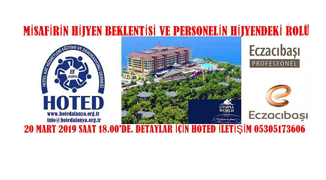 Kat hizmetleri çalışanları bu etkinlikte buluşuyor