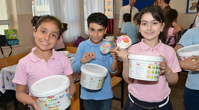 2 bin 500 öğrenci Tekno Sanat Seti ile buluştu.