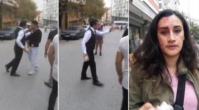 İnsanlığımızdan utandık ! Kadın İşçiyi darp etti