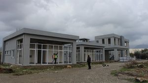Gazipaşa Kültür Merkezi inşaatında sona yaklaşıldı
