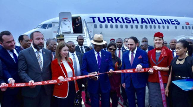 Türk Hava Yolları, Ekvator Ginesi'ne uçmaya başladı