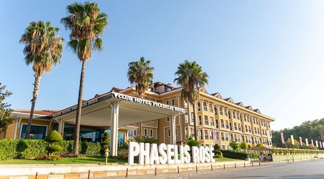 Antalya'nın ünlü turizm tesisi Phaselis Rose Açılıyor.