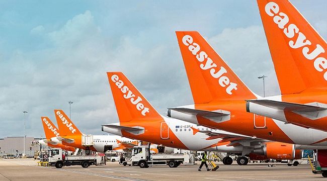 Easyjet 800 milyon sterlin zararla rekor kırdı