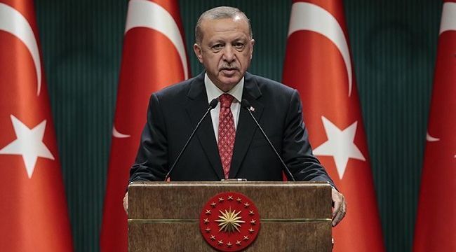 Cumhurbaşkanı Erdoğan'dan yaptırım açıklaması