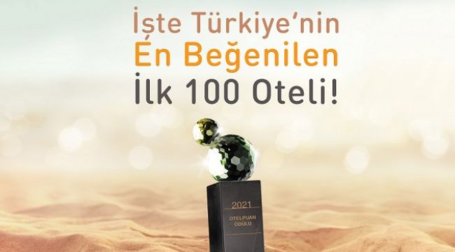 Türkiye'nin en iyi otelleri belirlendi