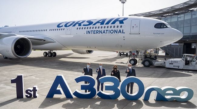 Corsair, ilk A330neo'sunu teslim aldı 