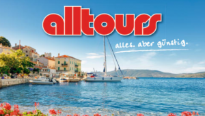Alltours seyahat satıcılarını Korfu'ya götürüyor 