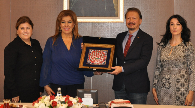 Romanya Turizm Tanıtım Acenteleri Federasyonu Heyeti, TÜRSAB Genel Merkezi’mizi Ziyaret Etti