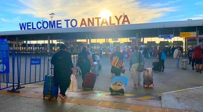 Antalya'ya gelen ziyaretçi sayısı açıklandı