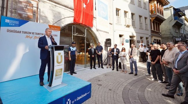 ÜSKÜDAR BELEDİYESİ TURİZM VE TANITIM OFİSİ İLE VATANDAŞLARA REHBERLİK EDECEK
