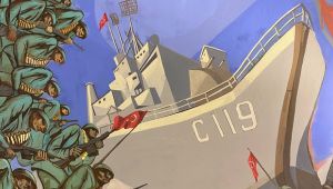 Surlariçi Şehir Müzesi Kıbrıs Barış Harekatı’nı tavan resimleriyle yaşatıyor 