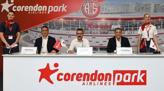 Corendon Airlines'tan Antalyaspor'a destek !
