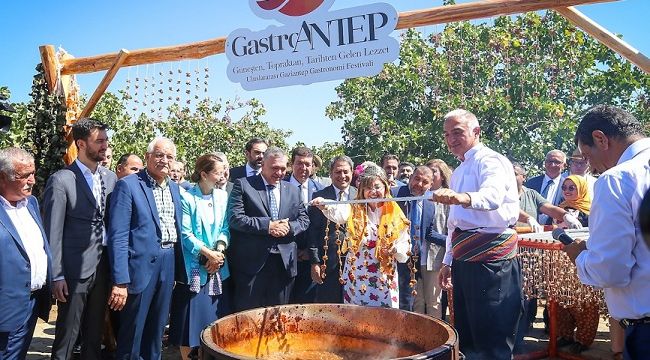  Gaziantep gastronomi çalışmalarında hız kesmiyor