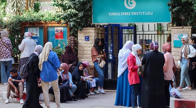 KAHİRE YUNUS EMRE ENSTİTÜSÜNDE YÜZ YÜZE TÜRKÇE KURSLARINA YOĞUN TALEP !