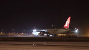 Hatay Havalimanı onarıldı, ilk uçak iniş yaptı !