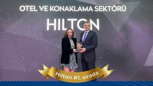 Hilton yine en çok beğenilen otel zinciri seçildi!