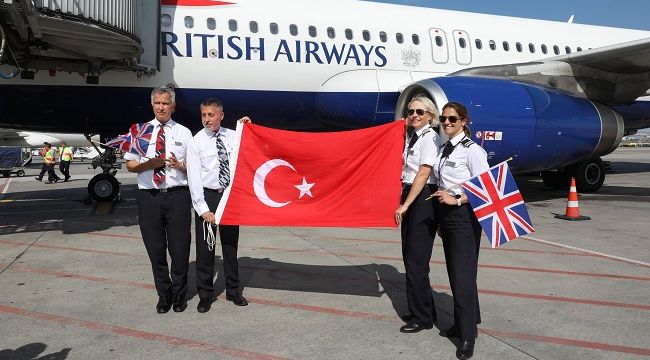 BRITISH AIRWAYS SABİHA GÖKÇEN'DEN LONRA'YA UÇMAYA BAŞLADI !