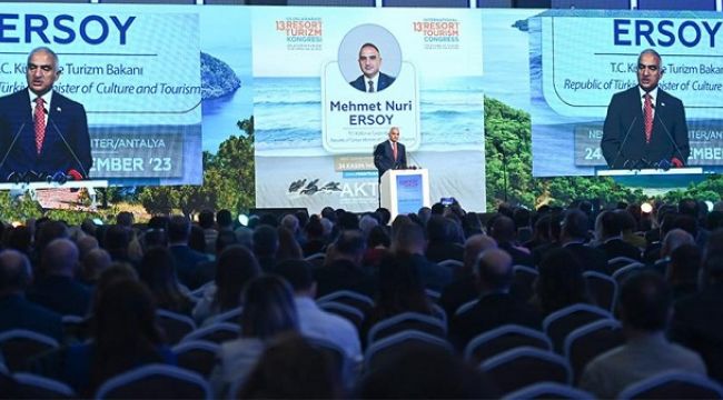 13. ULUSLARARASI RESORT TURİZM KONGRESİ'NDE KİM NE DEDİ ? İŞTE DETAYLAR...