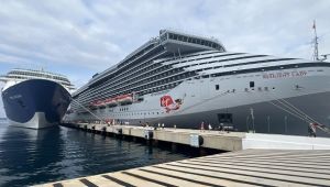 Bodrum Cruise Port aynı anda 2 gemi ağırladı