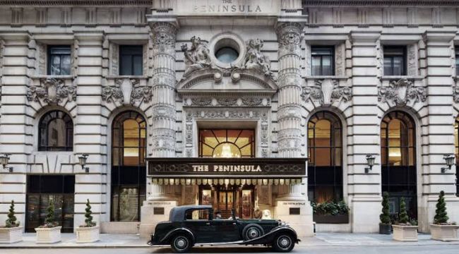 THE PENINSULA NEW YORK HOTEL YENİLENDİ! 