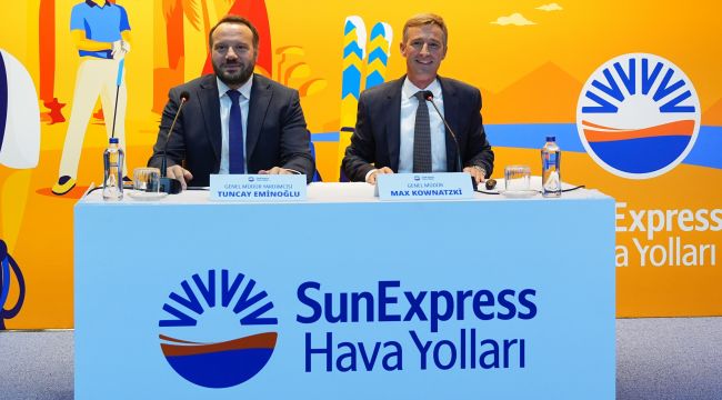 SUNEXPRESS YENİ SEZONDA UÇUŞ ROTALARINI ARTTIRIYOR! İŞTE SUNEXPRESS'İN BÜYÜME PLANLARI... 