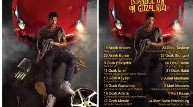 Burak Özçivit sahne yolculuğuna Anadolu'dan başlayacak.