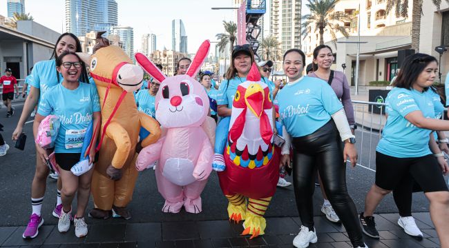 Dubai Run 2025'te 300 Binden Fazla Sporcu Buluştu