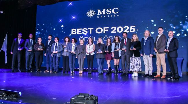 MSC Cruises Türkiye En Başarılı Acenteleri Ödüllendirdi
