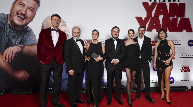 HALUK BİLGİNER ve FEYYAZ YİĞİT’İ BULUŞTURAN, YILIN İDDİALI FİLMİ 'YAN YANA’YA GÖRKEMLİ GALA