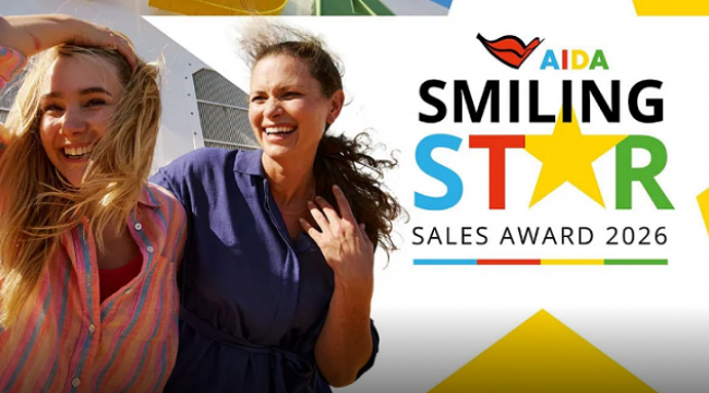 AIDA CRUISES BAŞARILI SEYAHAT ORTAKLARINI ÖDÜLLENDİRECEK !