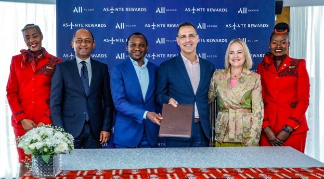 ALL ACCOR VE KENYA AIRWAYS'TEN STRATEJİK İŞ BİRLİĞİ ANLAŞMASI !